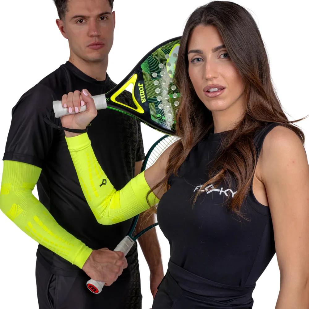 Floky NO STRAIN Evolution Arm Sleeve - Basic amarillo - Talla M-L - 1 ud - imagen 9