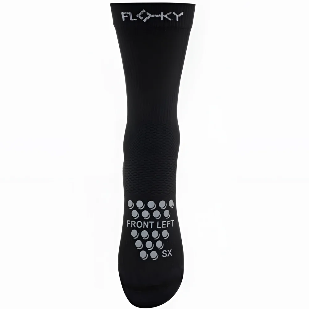 Floky S-Mash 3D Calcetines Negro — Calcetines deportivos unisex para pádel, tenis y pickleball - imagen 3