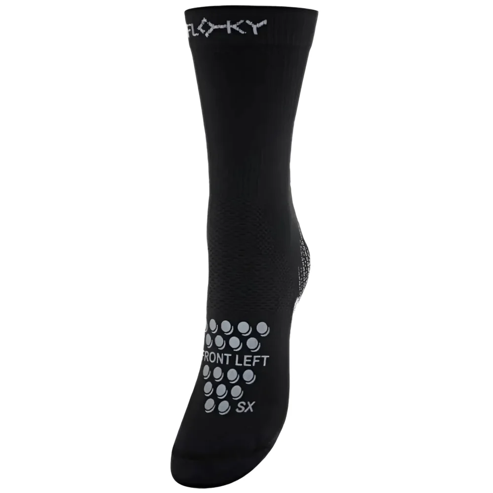 Floky S-Mash 3D Calcetines Negro — Calcetines deportivos unisex para pádel, tenis y pickleball - imagen 1