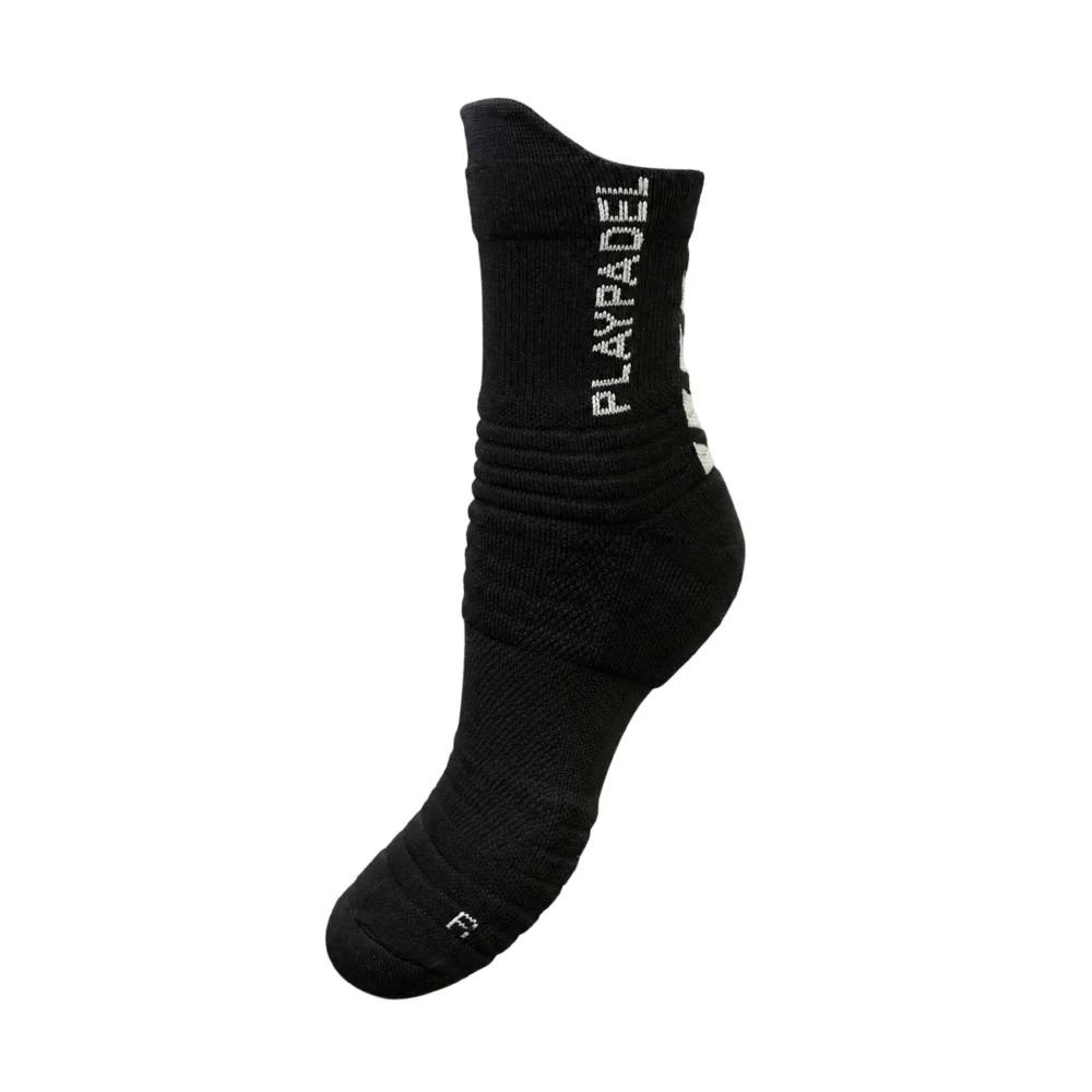 Calcetines técnicos de caña media para pádel – Negro - imagen 2