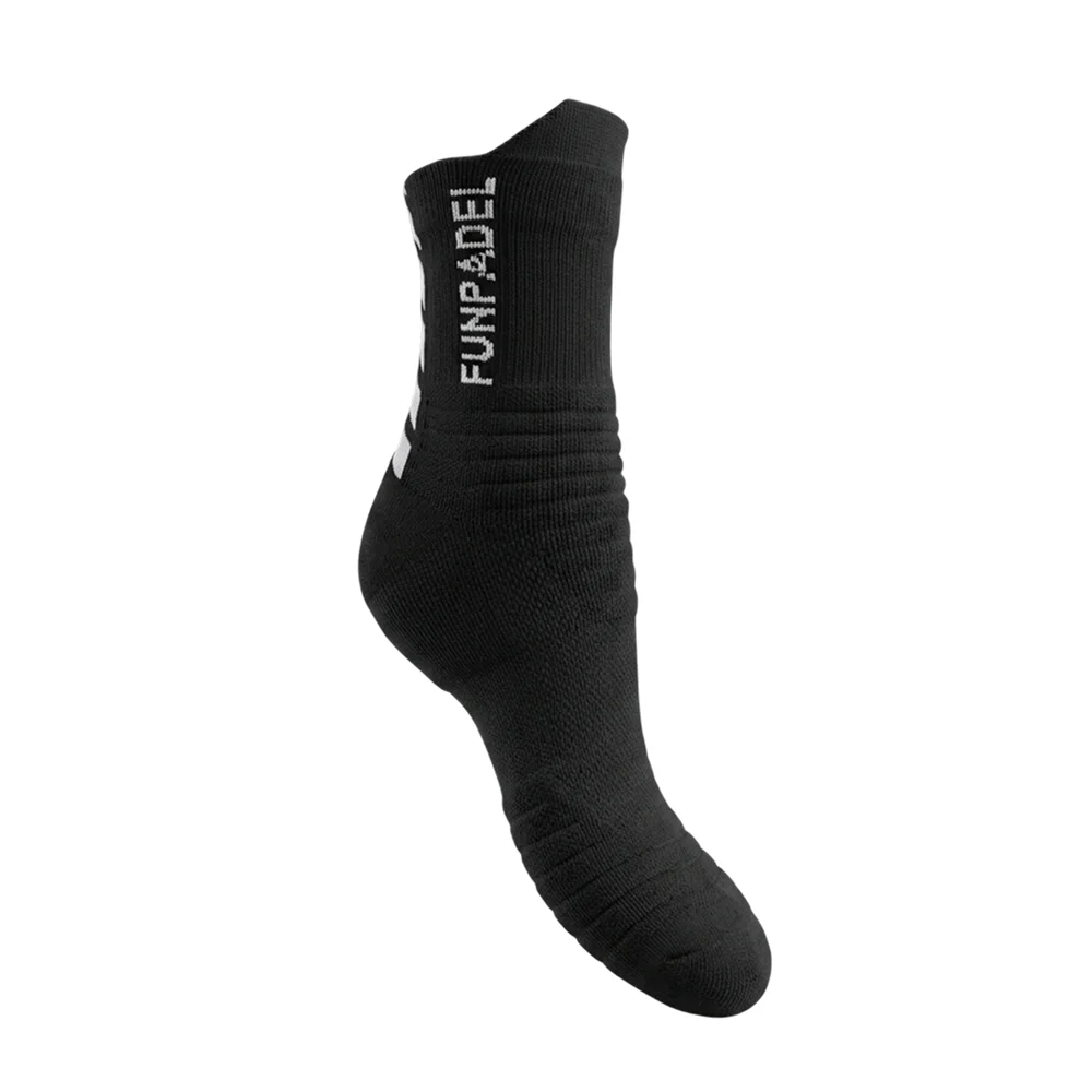 Calcetines técnicos de caña media para pádel – Negro - imagen 3