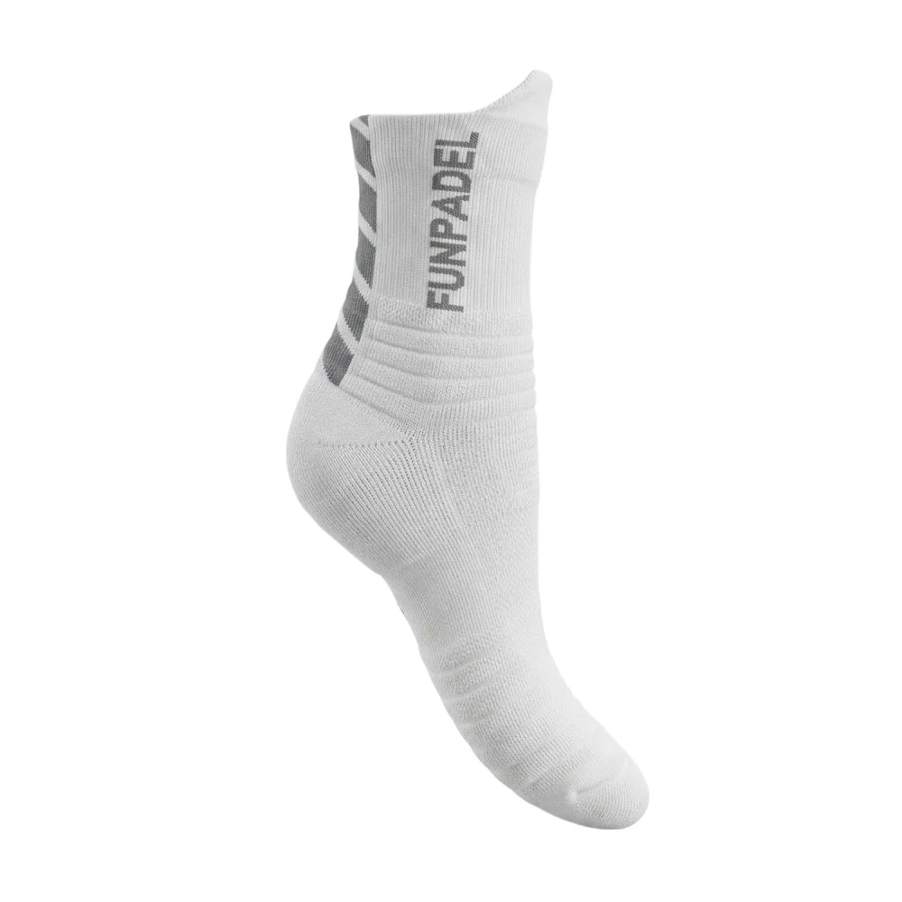 Fun Padel Sport Performance Socks – Calcetines técnicos de caña media con agarre - imagen 4