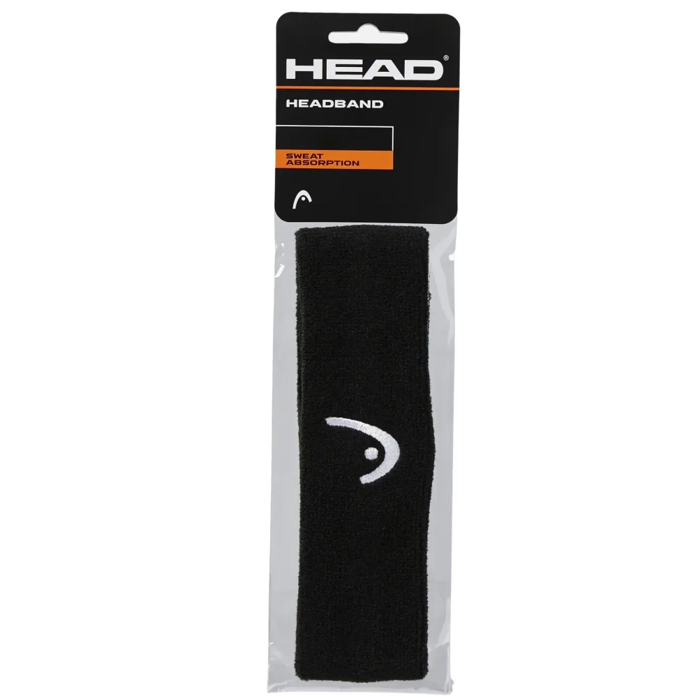 Head Cinta para la cabeza Negro – Mantén el sudor fuera y mantente concentrado - imagen 1
