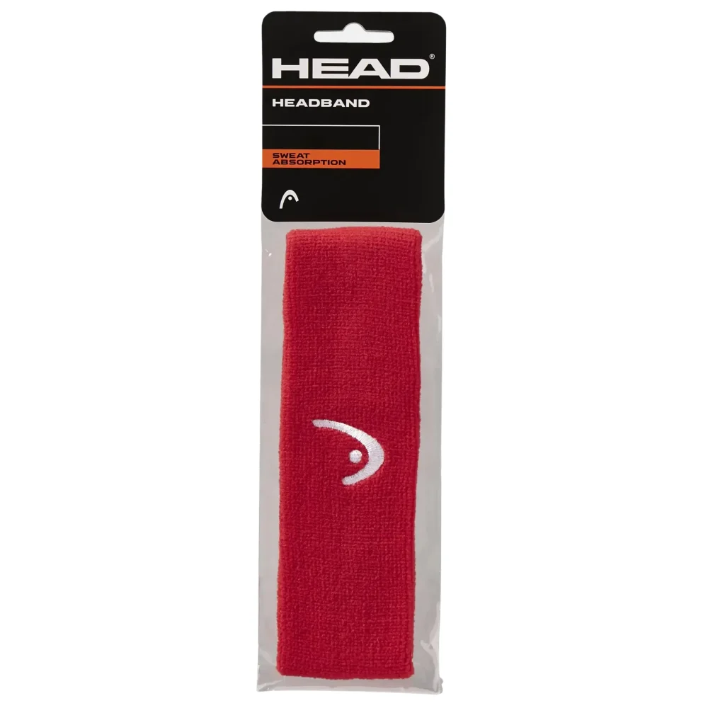 Head Cinta para la cabeza Rojo – Mantén el sudor fuera y sigue concentrado - imagen 1