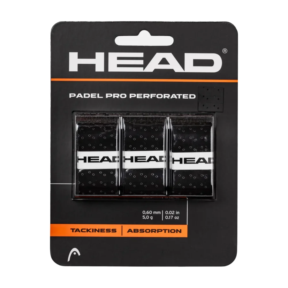Overgrip perforado Head Padel Pro negro - imagen 1