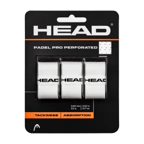 Head Padel Pro Perforated Overgrip Blanco