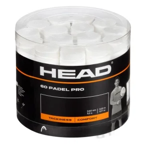 Head Padel Pro Blanco Overgrip Caja 60 uds