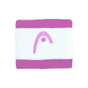 Head Muñequera a rayas 2.5 Alight Lila Blanco