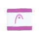 Muñequeras HEAD Wristband Striped 2.5 Lila/Blanco - imagen 1