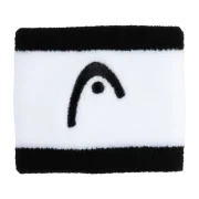 Head Muñequera A rayas 2.5 Negro Blanco