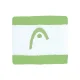 Muñequeras HEAD Wristband Striped 2.5 Verde apio/Blanco - imagen 1