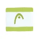 Muñequeras HEAD Wristband Striped 2.5 Lima/Blanco - imagen 1