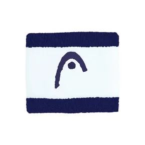 Head Muñequera A rayas 2.5 Azul marino Blanco