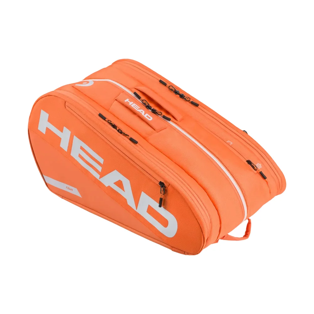 Head Tour Bolsa de Pádel L Naranja 2026 – Bolsa profesional de pádel para 7 palas con protección CCT+ - imagen 4