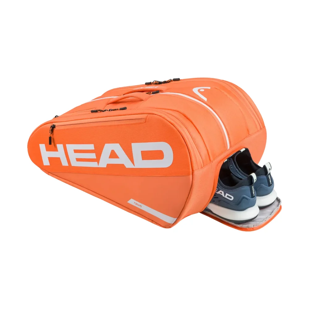 Head Tour Bolsa de Pádel L Naranja 2026 – Bolsa profesional de pádel para 7 palas con protección CCT+ - imagen 2