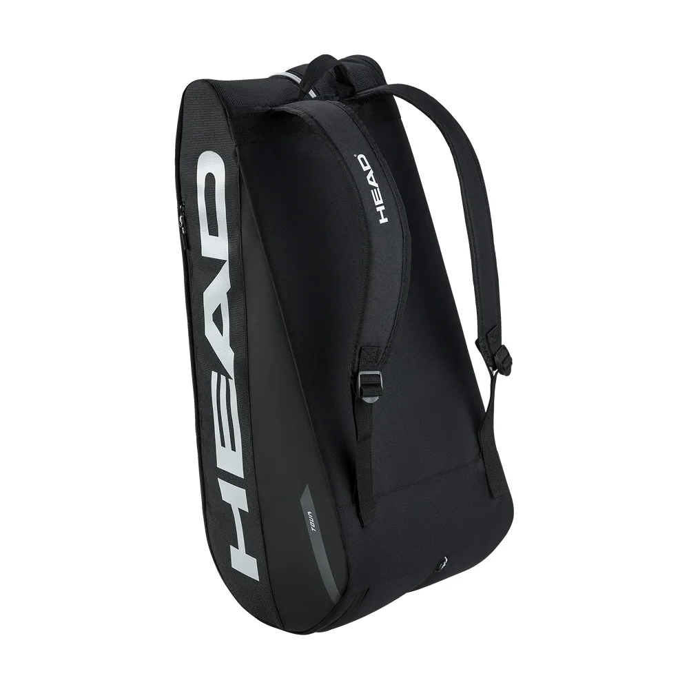 Head Tour Bolsa para Raquetas L Negro — Bolsa grande 2026 para 9 raquetas - imagen 4