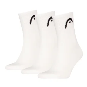 HEAD Calcetines Unisex Training Blanco x3