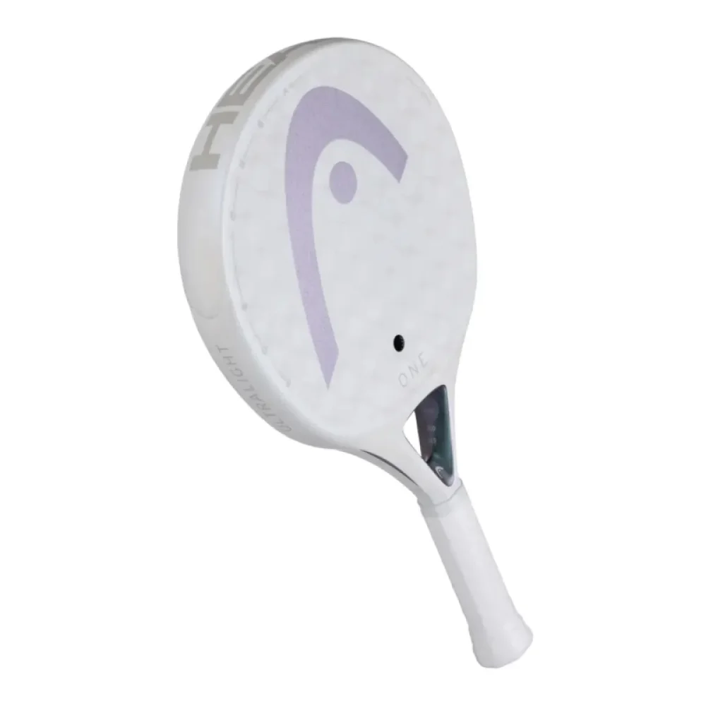 Head One Ultralight Blanco 2025 - Raqueta de pádel ultraligera para control, comodidad y efecto - imagen 2