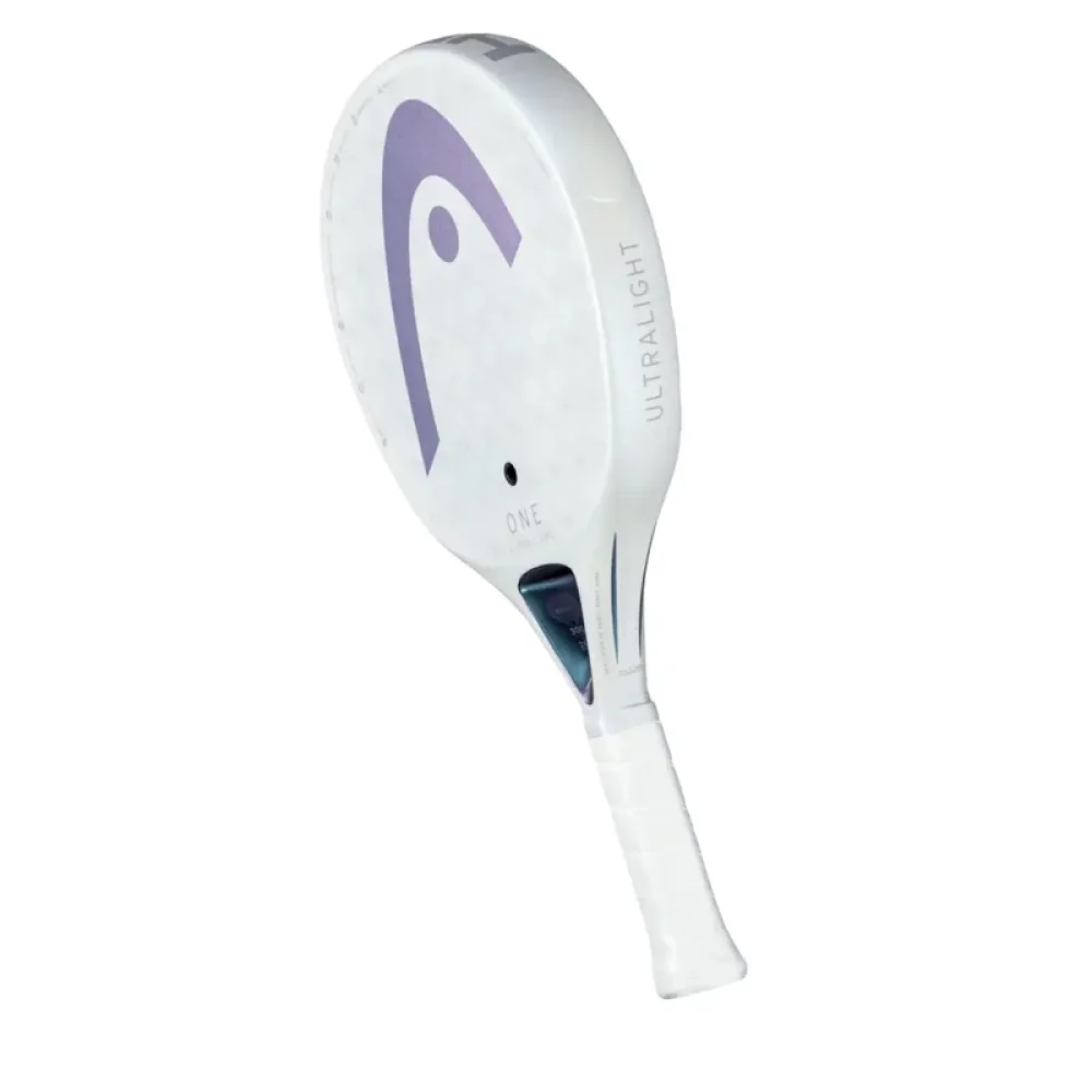 Head One Ultralight Blanco 2025 - Raqueta de pádel ultraligera para control, comodidad y efecto - imagen 3