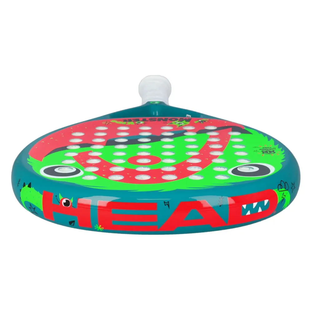 Head Monster Kids Verde - Raqueta ligera y cómoda para niños - imagen 4