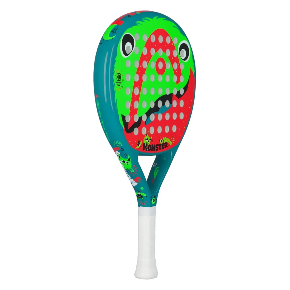 Head Monster Kids Verde - Raqueta ligera y cómoda para niños - imagen 3