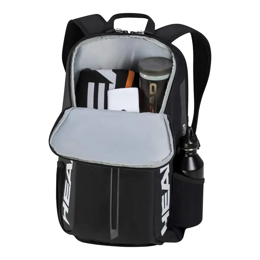 Head mochila Tour 25L Negro – mochila deportiva compacta con compartimento para zapatillas - imagen 2