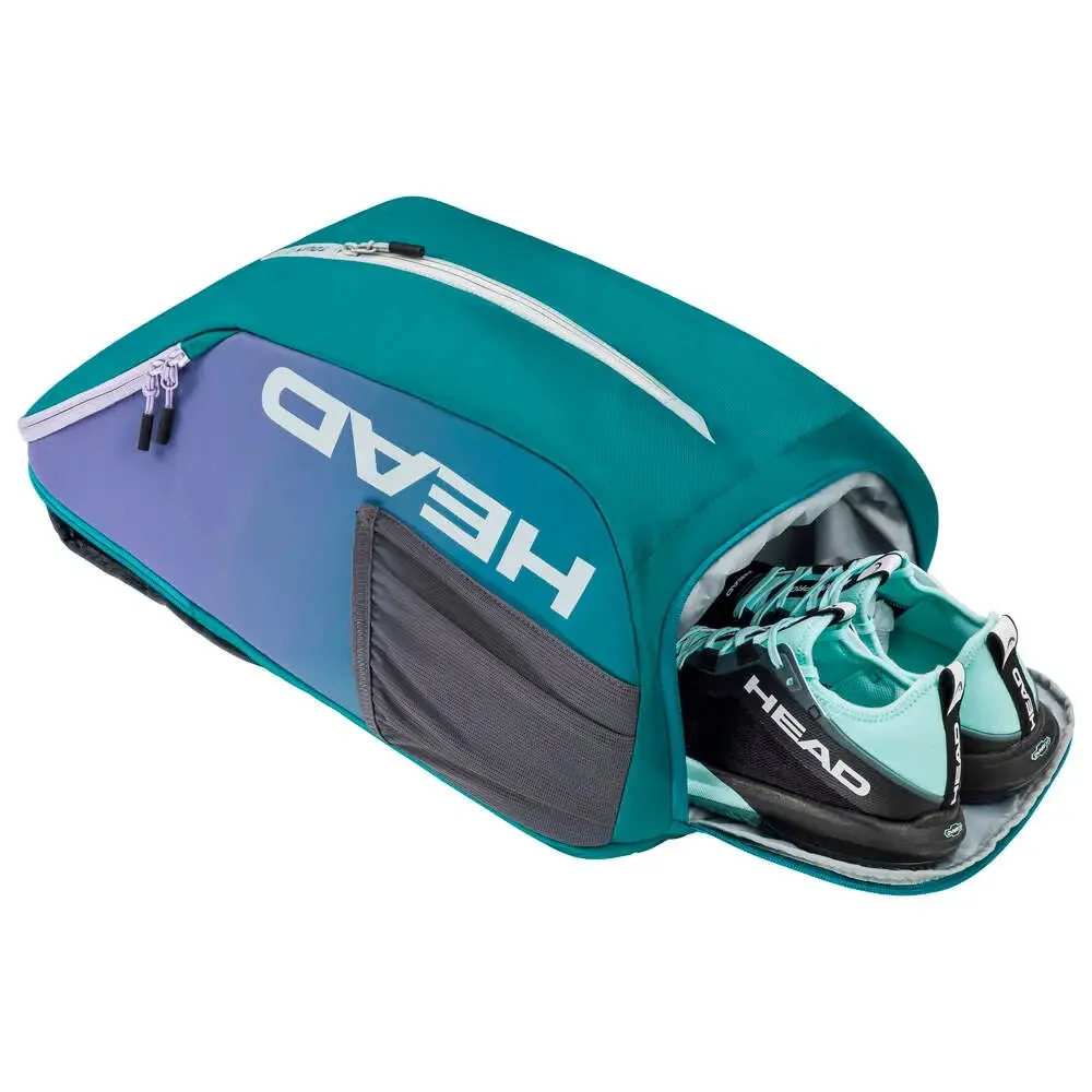 Head mochila Tour 25L Verde con degradado lila-violeta – mochila para pala - imagen 2