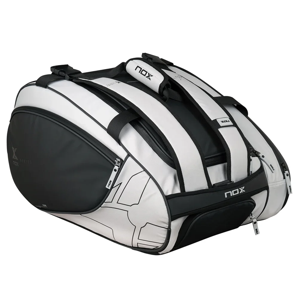 Nox Bolsa de deporte Luxury Master Series Negro Blanco – bolsa deportiva premium con protección térmica y diseño moderno - imagen 2