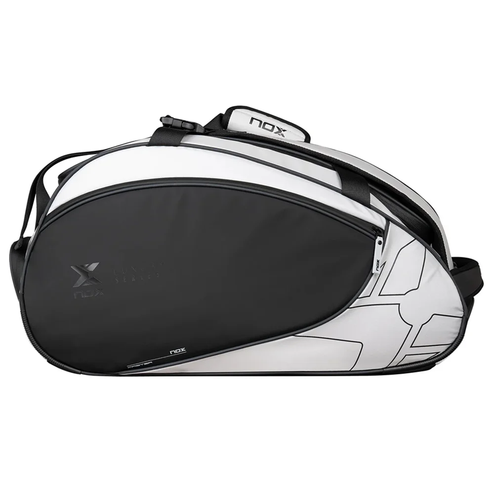 Nox Bolsa de deporte Luxury Master Series Negro Blanco – bolsa deportiva premium con protección térmica y diseño moderno - imagen 3