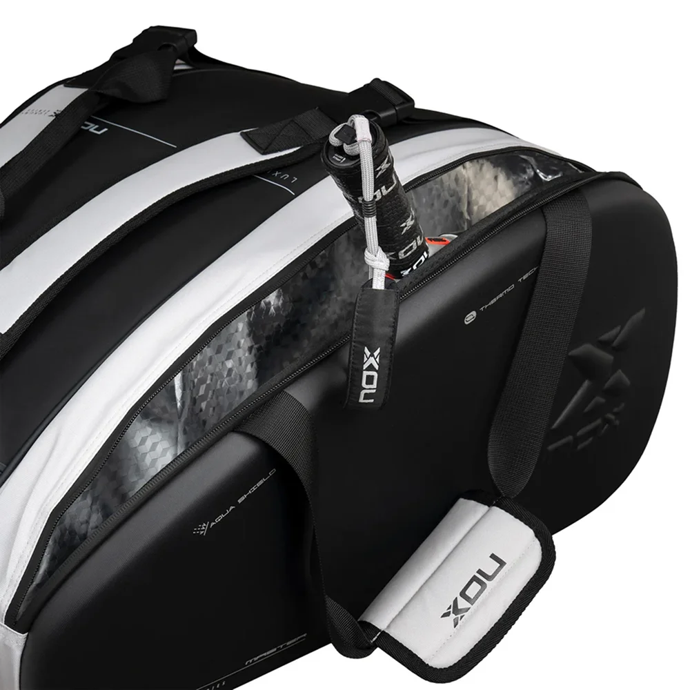 Nox Bolsa de deporte Luxury Master Series Negro Blanco – bolsa deportiva premium con protección térmica y diseño moderno - imagen 7