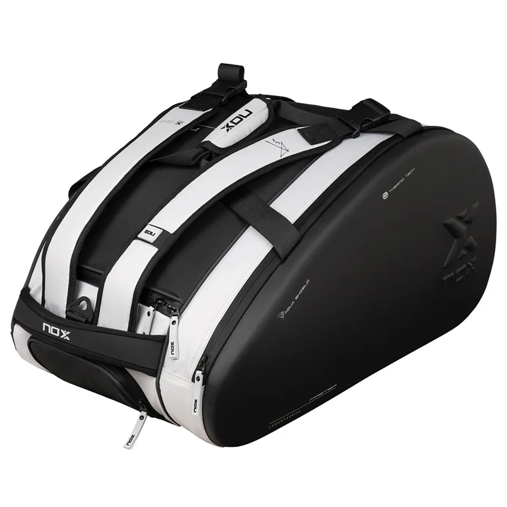 Nox Bolsa de deporte Luxury Master Series Negro Blanco – bolsa deportiva premium con protección térmica y diseño moderno - imagen 1