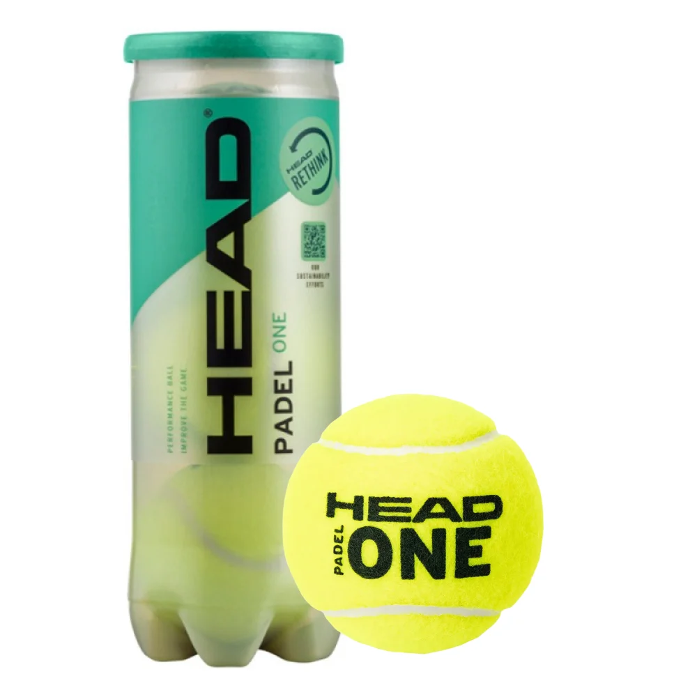 HEAD Padel One – Pelotas de Pádel Duraderas para Entrenamiento Diario y Juego de Club - imagen 1