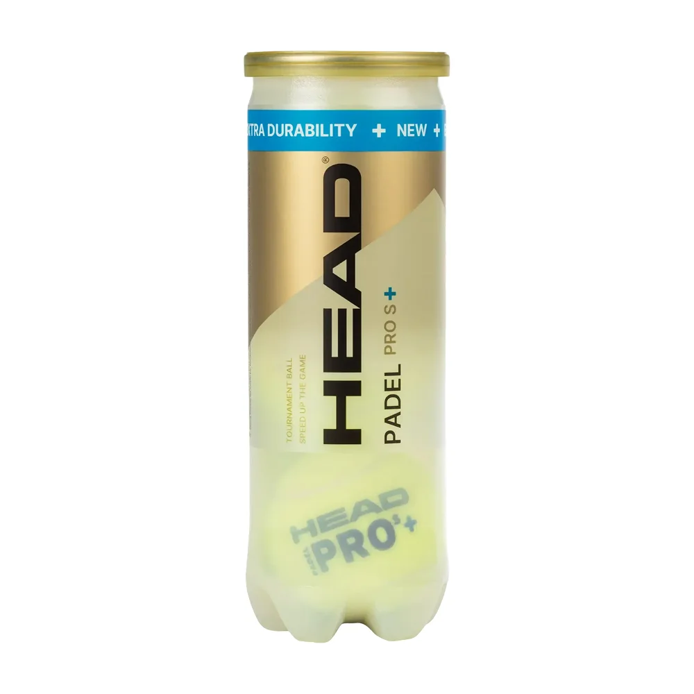 HEAD Padel Pro S+ – Pelotas Oficiales Más Rápidas para el Pádel de Alta Intensidad - imagen 2