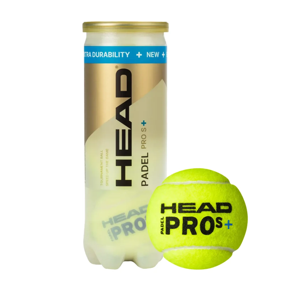 HEAD Padel Pro S+ – Pelotas Oficiales Más Rápidas para el Pádel de Alta Intensidad - imagen 1