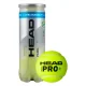 HEAD Padel Pro+ Pelotas – Bote de 3 - imagen 1