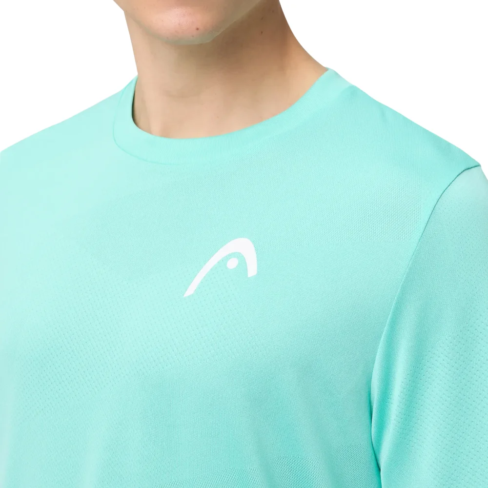 Camiseta HEAD PRO para hombre Turquesa - Talla XL - imagen 3