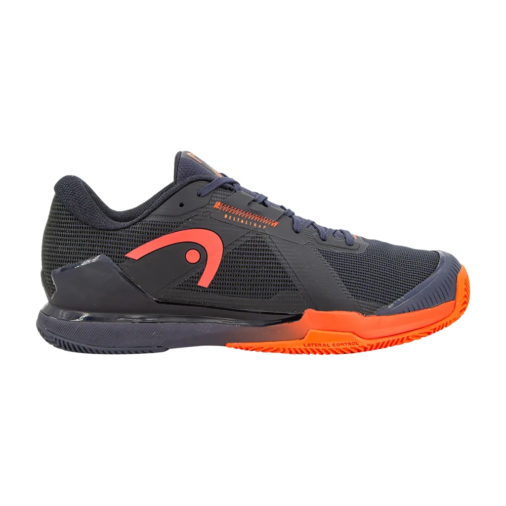 Head Sprint PRO 4.0 Clay hombre Dark Oscuro&Rojo – Lightweight y Fast - imagen 1