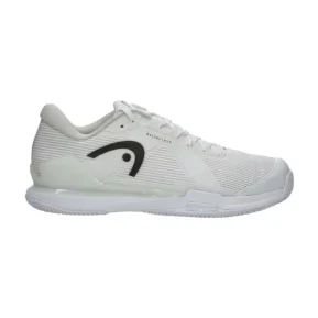 Head Sprint PRO 4.0 Clay Hombre Blanco Negro