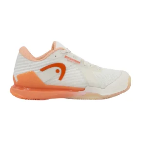 Head Sprint PRO 4.0 Zapatillas de mujer Chalk Blanco Coral