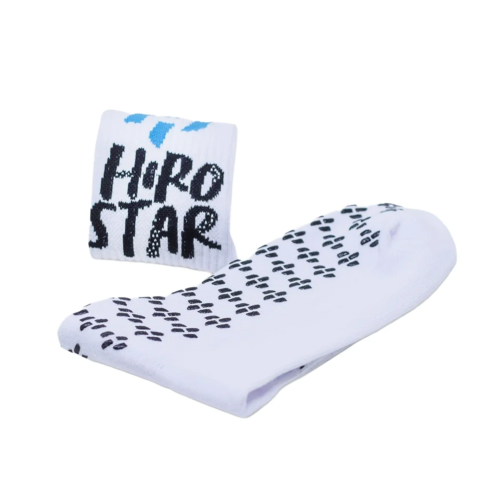 Hirostar Grip Force Calcetines antideslizantes Blanco – Calcetines perfectos para pádel y estilo de vida activo - imagen 3