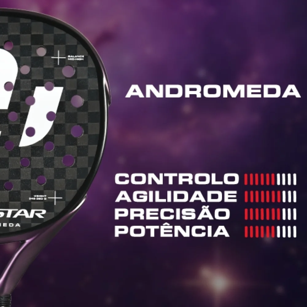 Hirostar Andromeda 25 Control 2025 – Raqueta de pádel ligera y versátil - imagen 5