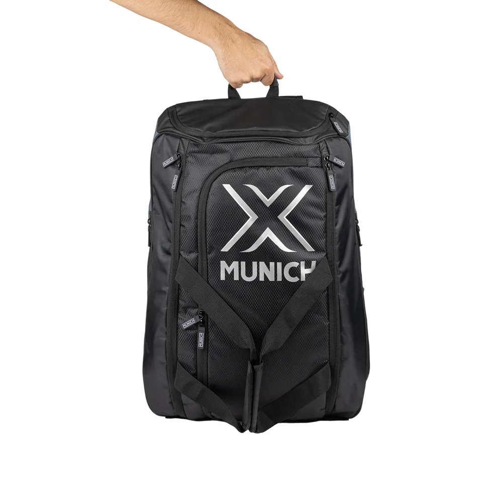 Munich Basic Mochila de Entrenamiento Negro – Mochila de pádel espaciosa - imagen 5