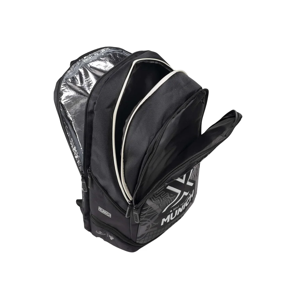 Munich Padel Sport Mochila Negro | Protección térmica para la raqueta y espacio para portátil - imagen 4