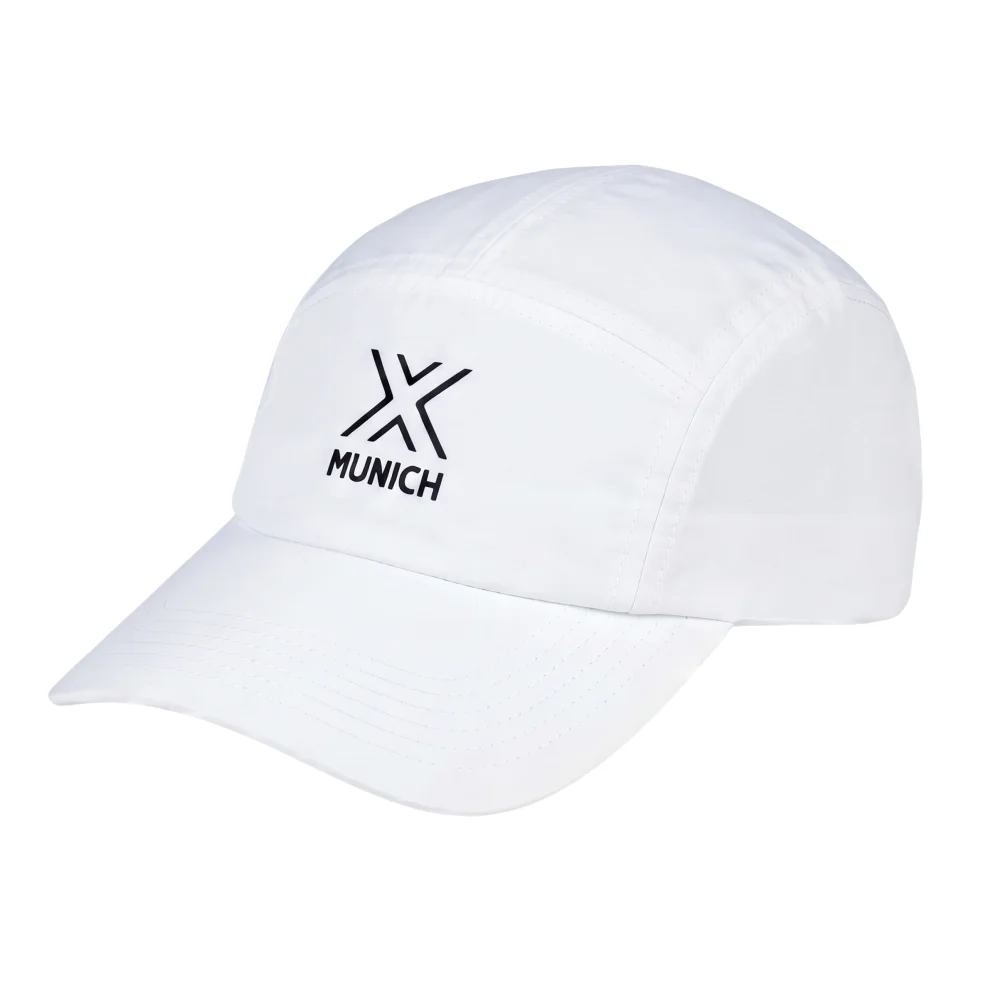 Munich Gorra Break Blanco – Gorra deportiva técnica - Talla única - imagen 1
