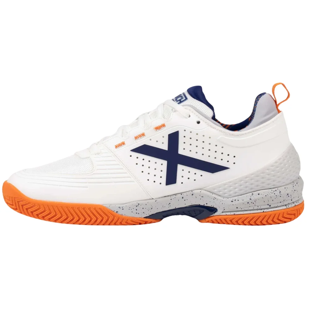Munich Atomik 49 Blanco/Naranja – Zapatillas profesionales de pádel - imagen 2