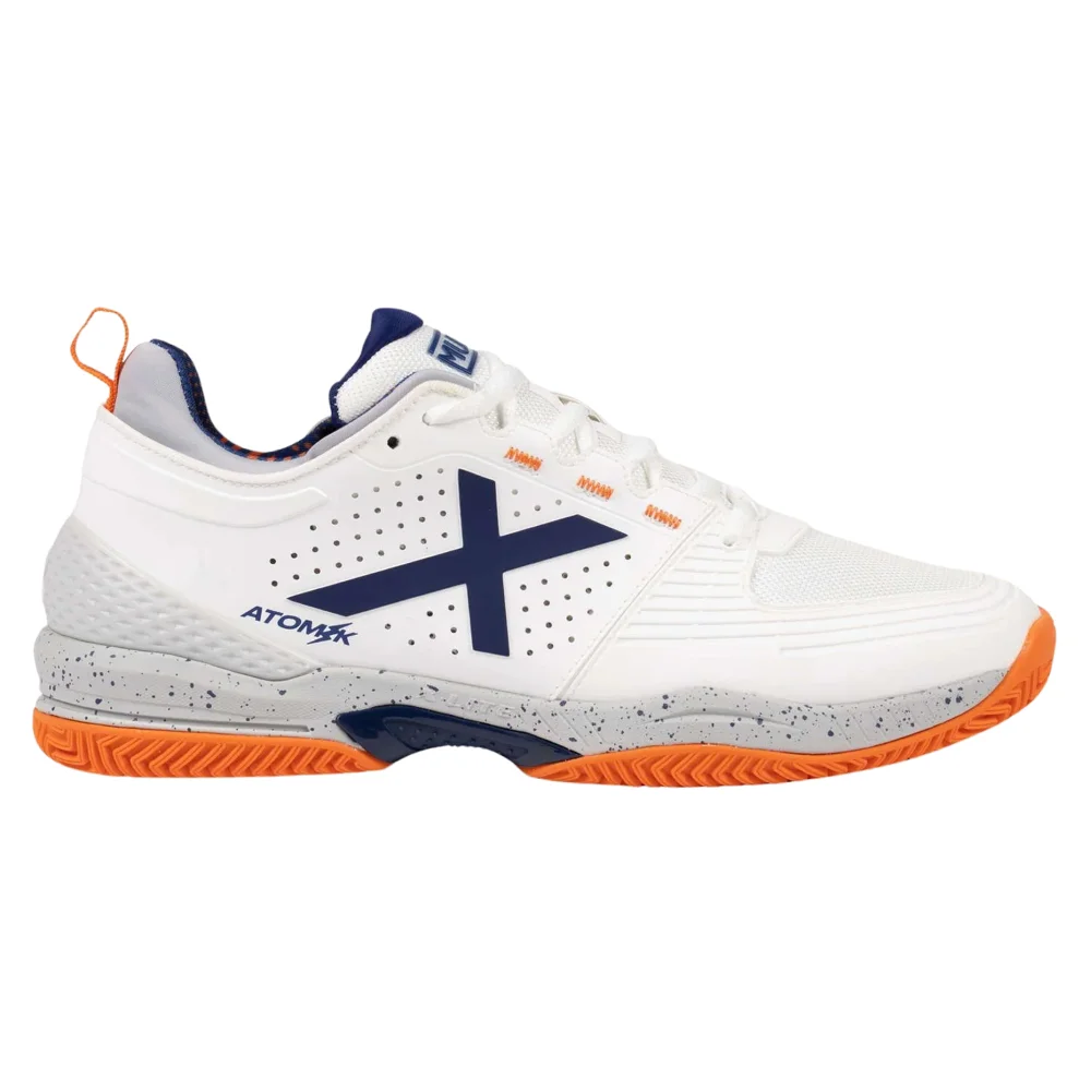 Munich Atomik 49 Blanco/Naranja – Zapatillas profesionales de pádel - imagen 1