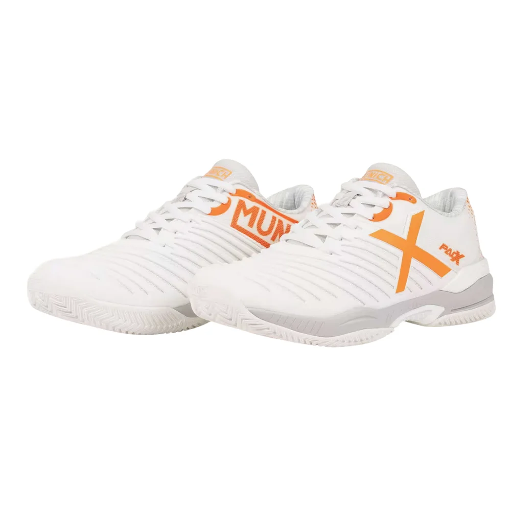 Munich Padx 60 Blanco/Naranja – Zapatillas de pádel duraderas - imagen 5
