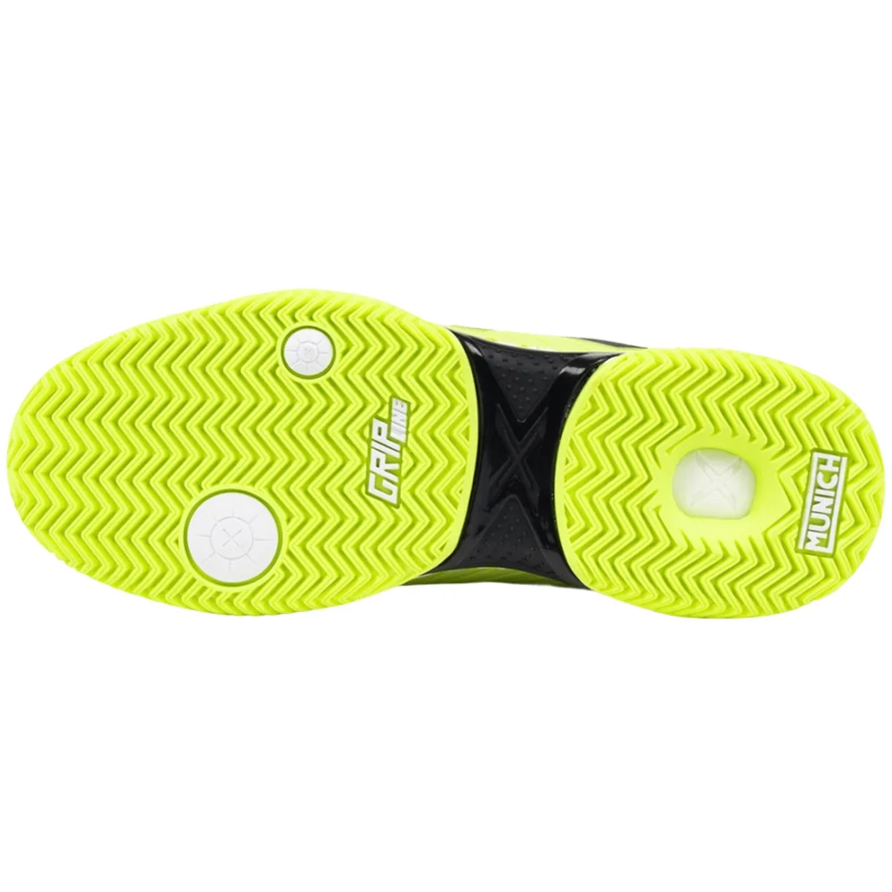 Munich PADX 62 Blanco/Amarillo 2026 – Zapatillas de Pádel Profesionales - imagen 2