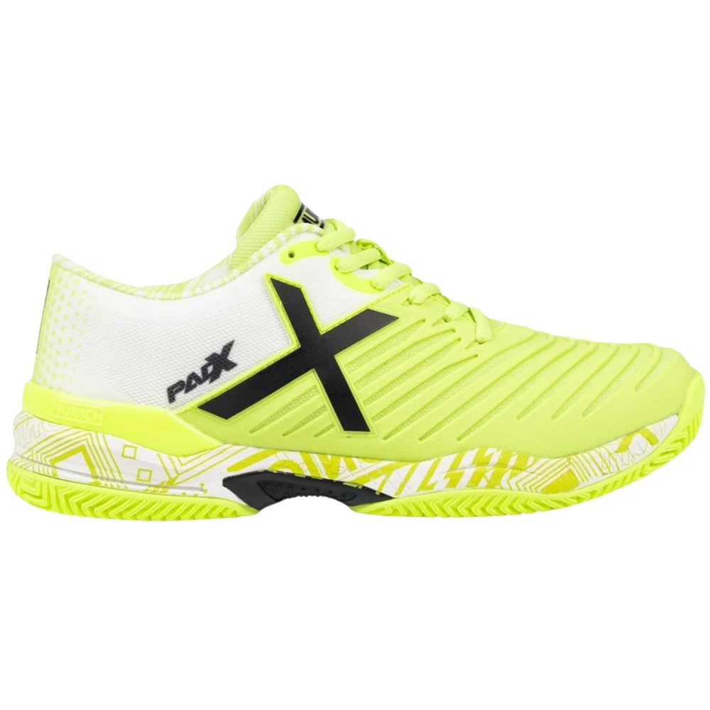 Munich PADX 62 Blanco/Amarillo 2026 – Zapatillas de Pádel Profesionales - imagen 1
