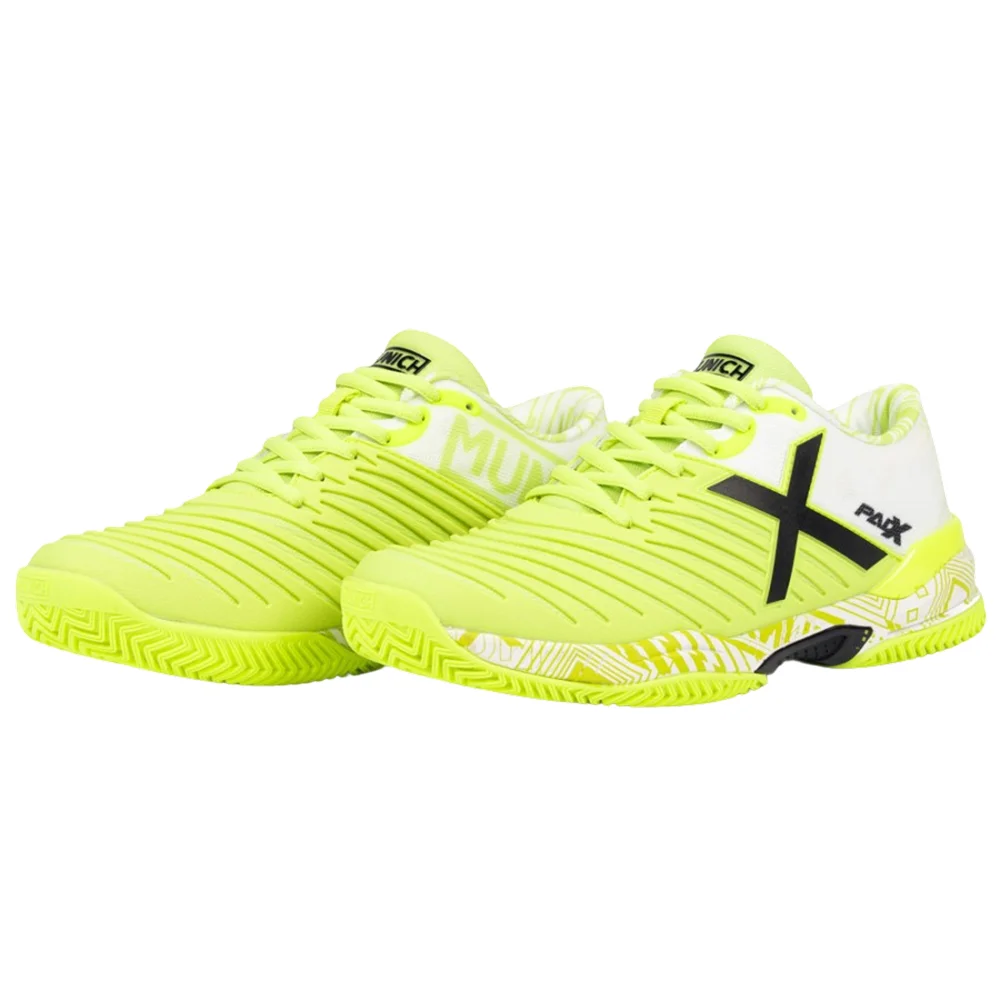 Munich PADX 62 Blanco/Amarillo 2026 – Zapatillas de Pádel Profesionales - imagen 4